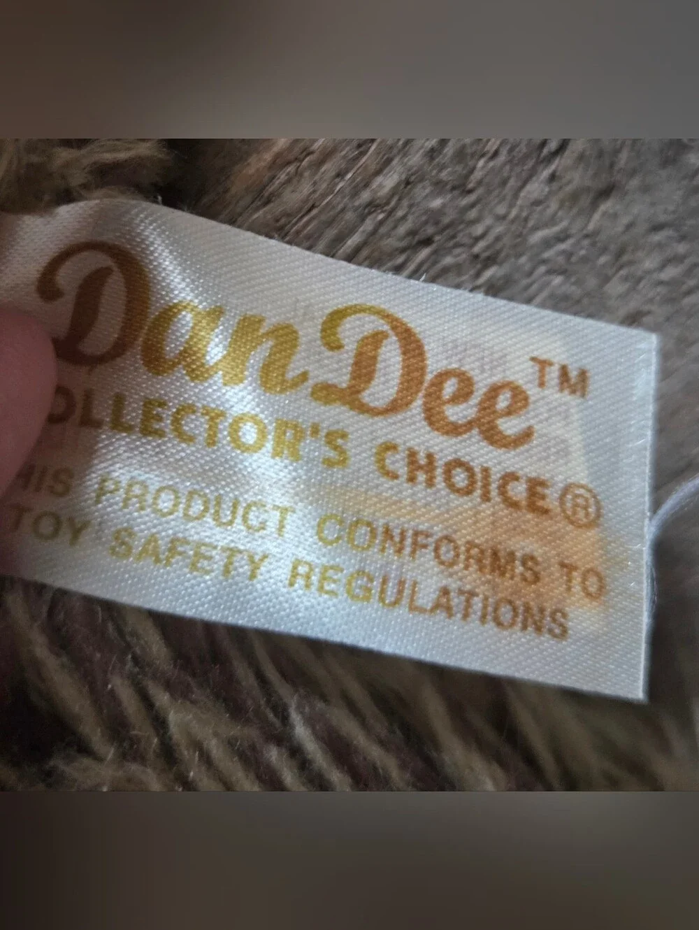 Vintage Dan Dee Collector's Choice 100th Anniversary Teddy Bear Plush Bin 1N